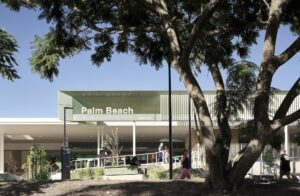 Palm Beach Aquatic Centre For Cox Architecture / Liquad Blu / Ba